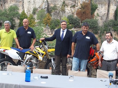 El alcalde espera que la Copa de España de Superenduro se consolide en nuestra ciudad