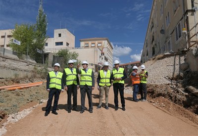 Comienzan las obras de construcción del aparcamiento de la calle Astrana Marín