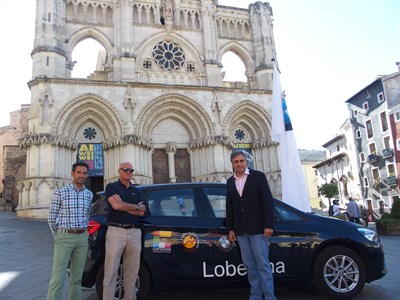 Un nuevo vehículo acercará la imagen del Ayuntamiento y del XXA a las actividades deportivas municipales