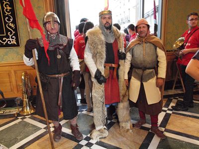 La Asociacion de Recreación Histórico-Medieval Conca participa por primera vez en las Fiestas de San Mateo 2010