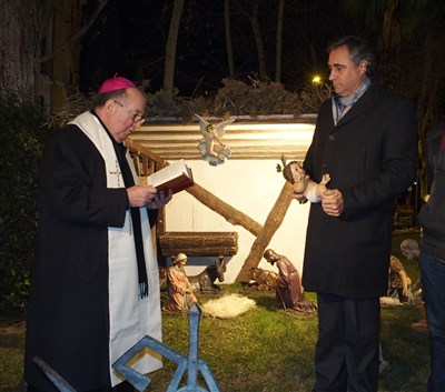 Inaugurado el Belén de la Plaza de la Hispanidad