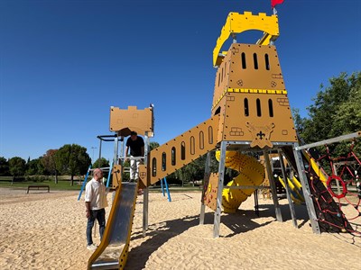 El Ayuntamiento ha invertido más de 100.000 euros en el Parque de los Príncipes para las nuevas zona infantil, área canina y pista multideporte
