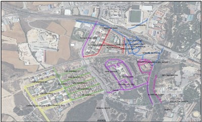La limpieza intensiva implica restricciones de aparcamiento en los barrios de Buenavista, Fuente del Oro y Cañadillas esta semana