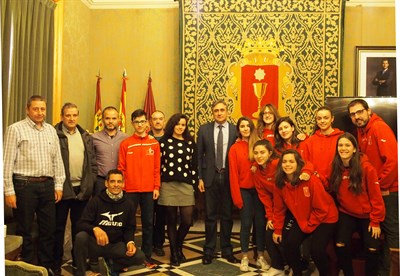 Ángel Mariscal felicita a deportistas conquenses por sus logros en competiciones nacionales