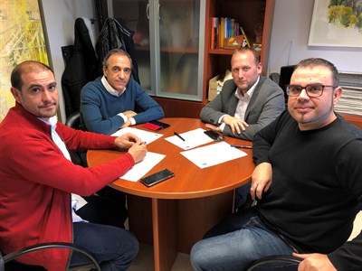 Encuentro con la Federación de Baloncesto de CLM para fomentar este deporte en Cuenca