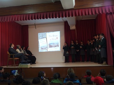 Alumnos de Ávila descubren Cuenca de la mano de los alumnos de ‘Las Benitas’