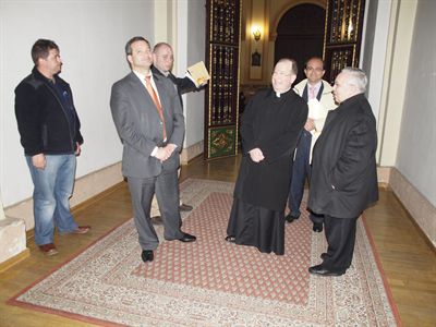 El Ayuntamiento instala sistemas de protección de incendios en las iglesias de la Ruta del Barroco