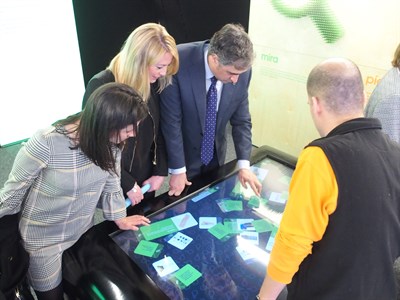 Mariscal inaugura la exposición "Héroes ocultos
Inventos geniales. Objetos cotidianos" de la Caixa
