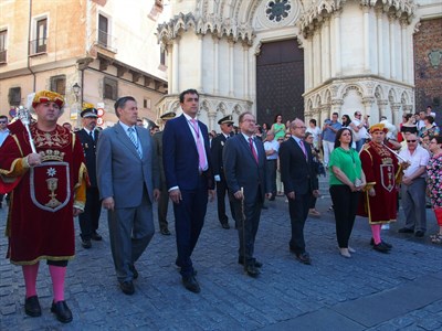 La Corporación Municipal asiste a la Procesión del Corpus 