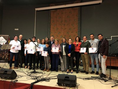 El tradicional Belén ya luce en la Plaza de la Hispanidad