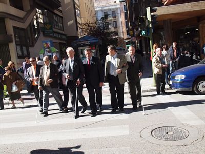 Cuenca dispone de un nuevo sistema en los semáforos para las personas invidentes