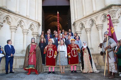 El Pendón de Alfonso VIII vuelve a la Catedral en el día de la festividad de San Mateo