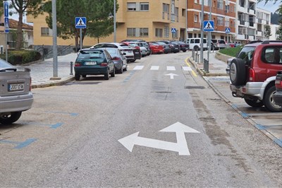 Avanza la renovación de la señalética de la ciudad por los barrios de Santa Teresa y Villa Román