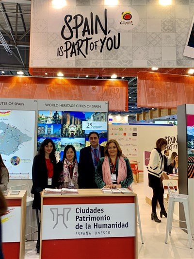 Cuenca se promociona en la Feria Mundial de Turismo de Londres con Ciudades Patrimonio