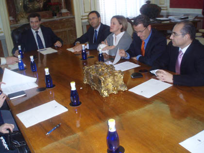 El Ayuntamiento inicia una ronda de contactos para promocionar el nuevo polígono