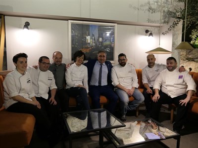 Mariscal felicita a Jesús Segura por conseguir una Estrella Michelin