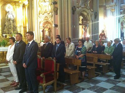 La Corporación asiste a la Misa Solemne en honor a la Patrona 