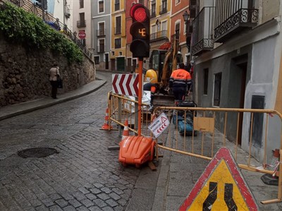 El Servicio de Aguas trabaja para restablecer el servicio en Tiradores Altos, zona de El Carmen y barrio de San Martín lo antes posible