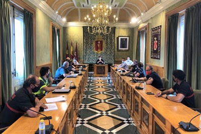 Las Juntas Locales de Protección Civil y de Seguridad acuerdan centrar las actuaciones en San Julián en garantizar las medidas de seguridad y sanitarias  