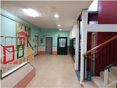 El Ayuntamiento ha realizado obras de reparación y mejora  en el Colegio Santa Ana 