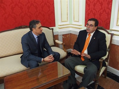 Mariscal felicita al subdelegado del Gobierno por el buen trabajo de las Fuerzas y Cuerpos de Seguridad que sitúa a Cuenca entre las provincias con los índices de criminalidad más bajos de España 