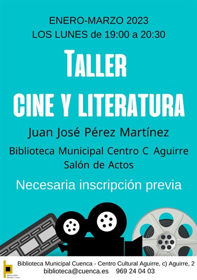 La Biblioteca Municipal Aguirre pone en marcha un Taller de Cine y Literatura