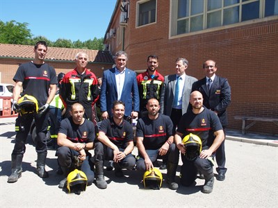 El Parque Municipal de Bomberos acoge unas jornadas preparatorias para el campeonato nacional de rescate en accidentes de tráfico