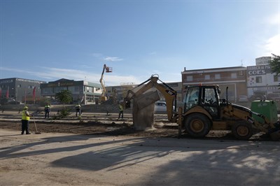 Finaliza la retirada de barro y piedras en Tiradores, San Antón y Hermanos Becerril