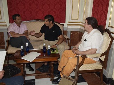 Las obras previstas en el pavimento de la puerta de San Juan para el próximo lunes se aplazan hasta el 30 de agosto