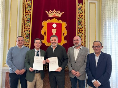 Ayuntamiento y Junta de Cofradías renuevan su convenio de colaboración de cara a Semana Santa