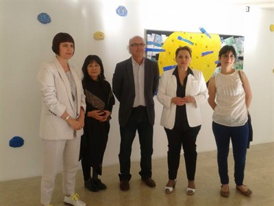 El Teatro-Auditorio acoge una exposición de Keiko Mataki y Okano hasta el 18 de junio
