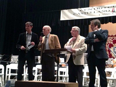 El alcalde  de Cuenca participa en la inauguración de la XXI Semana Cultural del Centro Castellano-Manchego de Latina   