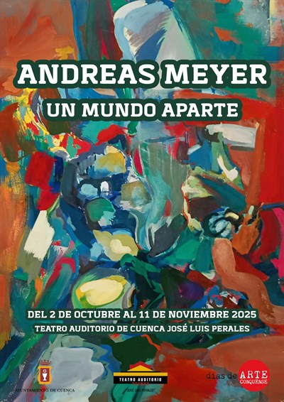 El Teatro Auditorio acoge la exposición ‘Un mundo aparte’ de Andreas Meyer dentro del proyecto ‘Días de Arte Conquense’