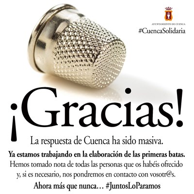 Más de 230 costureras de la capital se han ofrecido voluntarias para confeccionar batas para el hospital