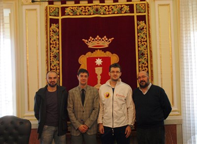 Ávila recibe al conquense Iván Marcos, Campeón del Mundo de San Da