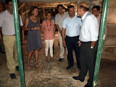 El alcalde destaca el valor del Alfar de Pedro Mercedes y reitera el compromiso del Ayuntamiento con su recuperación