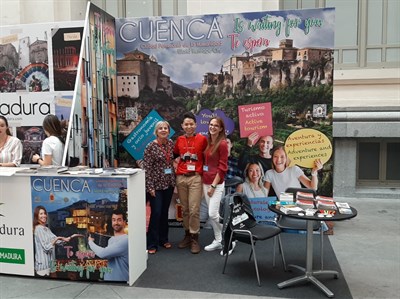Cuenca se promociona a estudiantes extranjeros en el Madrid Student Welcome Day