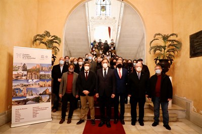 El Grupo de Ciudades Patrimonio de la Humanidad de España traslada su apoyo inquebrantable a la población de Ucrania y pide el restablecimiento de la paz