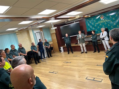 El alcalde Darío Dolz aplaude a los efectivos de la Guardia Civil de Cuenca por el “gran éxito” de su semana institucional