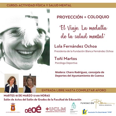 El Ayuntamiento organiza una jornada este martes de actividad física y salud mental proyectando el documental sobre Blanca Fernández Ochoa