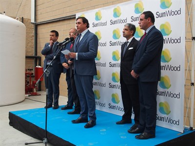 El Ayuntamiento hace posible la instalación y apertura de la nueva fábrica de biomasa