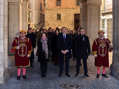 La Corporación municipal honra en su día a San Julián, patrón de Cuenca