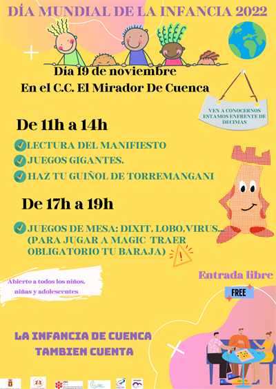 El Consejo Municipal de la Infancia y la Adolescencia anima a publicar fotos el domingo con la Torre de Mangana iluminada de azul