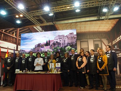 El arte de Torner, la música de la SMRC y la gastronomía de las tierras conquenses invaden FITUR para promocionar Cuenca por todo lo alto 