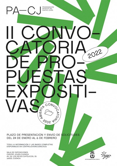 Este lunes se abre la nueva convocatoria de propuestas expositivas para la Programación Artística del Centro Joven 