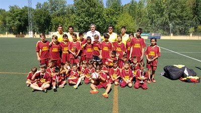 Mariscal clausura el Campus de las Escuelas Municipales de Fútbol