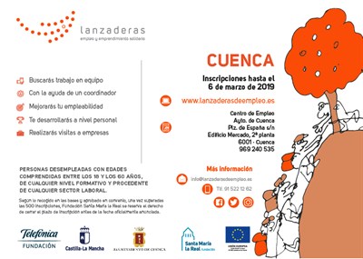 Últimos días para apuntarse a la Lanzadera de Empleo 

