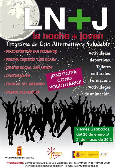 La Concejalía pondrá en marcha la II Edición de “La Noche + Joven”