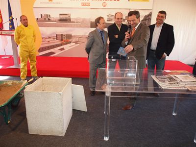 El Ayuntamiento concluirá la construcción de las sedes de UGT y CC.OO. en el plazo de un año 