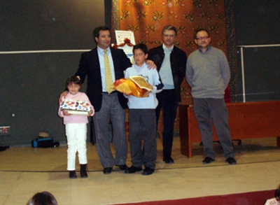 Los ganadores del IV Concurso de Felicitaciones de Navidad de la Red de Bibliotecas Municipales recibieron sus premios